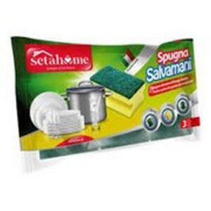 I SETAHOME DISHWASHING SPONGE SALVAMANI 3 PCS.
