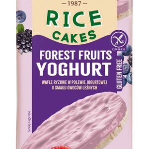KUPIEC RICE CAKES FOREST FRUIT YOGURT 60 GRMS