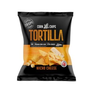 OK SNACKS TORTILLA CHIPS - NACHO CHEESE 150 GRMS