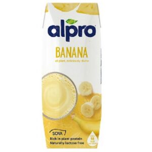 ALPRO MINI SOYA DRINK BANANA 250 GRMS