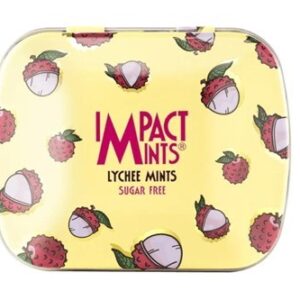 IMPACT MINTS SUGAR FREE LYCHEE 14 GRMS