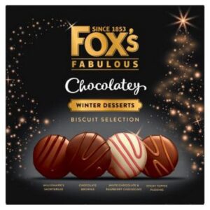FOXS CHOCOLATEY WINTER DESSERT CARTON BOX 250 GRMS