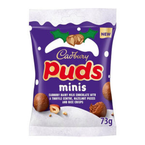 CADBURY MINI PUDS 73 GRMS