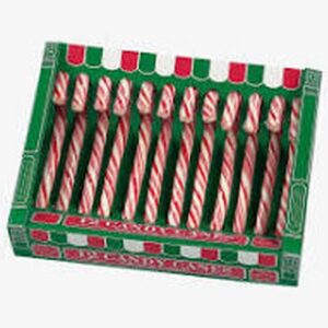 HAMLET CANDY CANES RED/ WHITE 170 GRMS