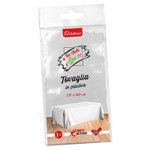 I SETAHOME WHITE PLASTIC TABLE COVER 1 PCS.