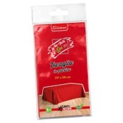 I SETAHOME RED PLASTIC TABLE COVER 1 PCS.