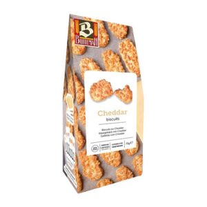 BUITEMAN CHEDDAR BISCUITS 75 GRMS