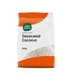 GOOD EARTH COCONUT DESSICATED 200 GRMS