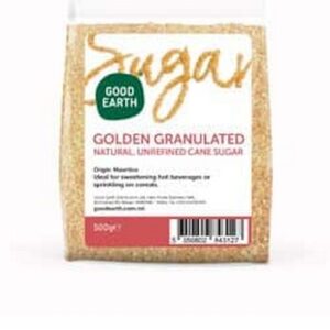 GOOD EARTH GESG SUGAR GOLDEN GRANULATED 500 GRMS