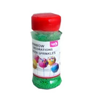 LAMB BRAND VERMICELLI GREEN SPRINKLES 50 GRMS