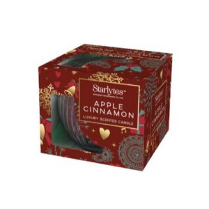 I STARLYTES CANDLE 3OZ APPLE CINNAMON 85 GRMS