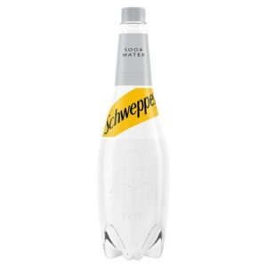 SCHWEPPES SODA WATER 1 LTR
