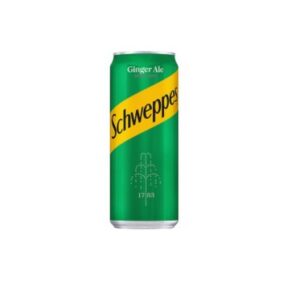 SCHWEPPES GINGER ALE CAN 330 ML