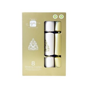 GIFT MAKER CRACKERS 8X12 CREAM & GOLD