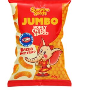 SUNSHINE SNACKS JUMBO HONEY CHEESE 45 GRMS
