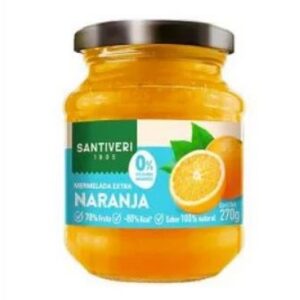 SANTIVERI SUGAR FREE ORANGE JAM 270 GRMS