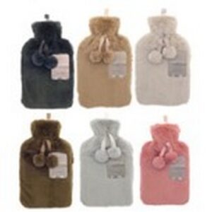 I COUNTRY CLUB HOT WATER BOTTLE FAUX FUR 1.6 LTR