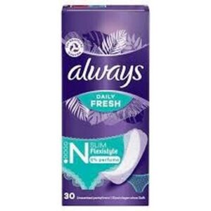 I ALWAYS DAILY FRESH PANTY LINERS SLIM FLEX 30 PCS.