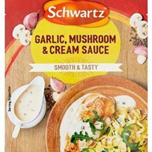 SCHWARTZ GARLIC MUSHROOM & CREAM 26 grms