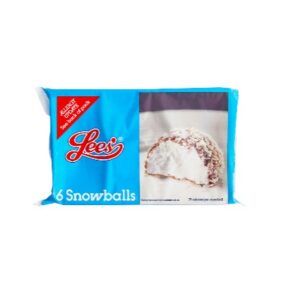LEES OF SCOTLAND SNOWBALLS 6 PCS FLOW PACK 110 GRMS