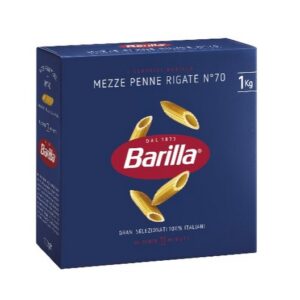 BARILLA MEZZE PENNE RIGATE 1 KG