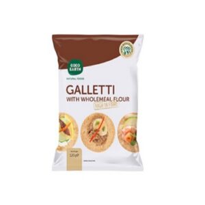 GOOD EARTH GALLETTI WHOLEMEAL 120 grms