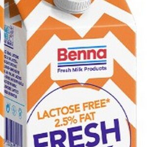 BENNA LACTOSE FREE MILK 500 ML
