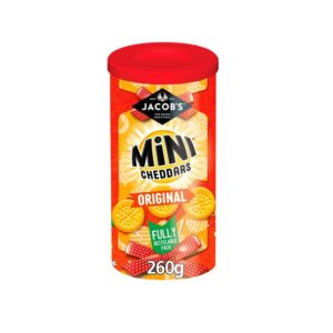 MCVITIES MINI CHEDDAR CHEESELET 260 GRMS