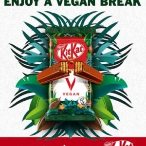 NESTLE KIT KAT 4 FINGER VEGAN 41 GRMS