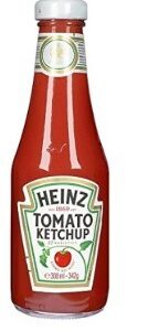 HEINZ TOMATO KETCHUP GLASS 342 GRMS