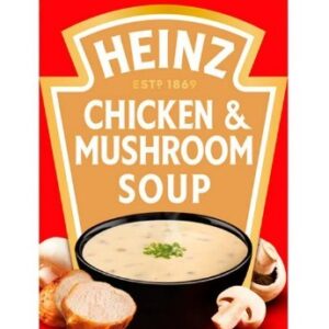 HEINZ CHICKEN & MUSHROOM SOUP 400 GRMS