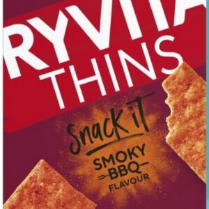 RYVITA THINS SNACK IT BBQ 125 GRMS