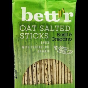 BETT`R OAT STICKS BASIL & OREGANO 50 GRMS