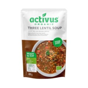 ACTIVUS EKO ORG 3 LENTIL GF 400 GRMS