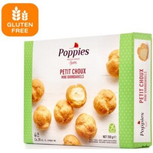 POPPIES GLUTEN FREE PROFITEROLES 250 GRMS