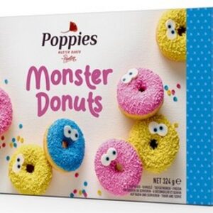 POPPIES MONSTER TRIO MINI DONUTS 324 GRMS