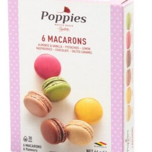 POPPIES 6 MACARONS 72 GRMS