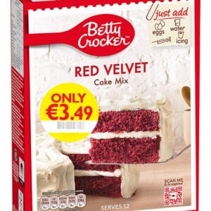 BETTY CROCKER RED VELVET CAKE MIX ONLY €3.49 425 GRMS