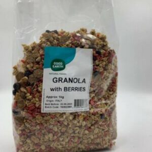 GOOD EARTH GRANOLA WITH BERRIES 1 KG