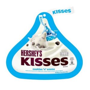 HERSHEYS KISSES COOKIES'N'CR ME 82 GRMS