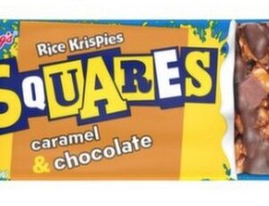 KELLOGGS RICE KRISPIES SQUARES CHOC CARAMEL 360 GRMS