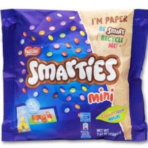 NESTLE SMARTIES MINI 216 GRMS