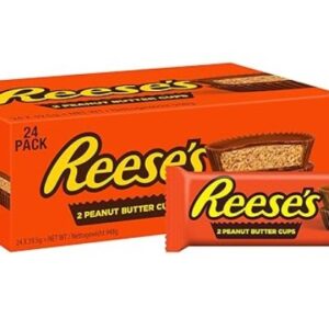 REESES PEANUT BUTTER CUPS X2 42 GRMS