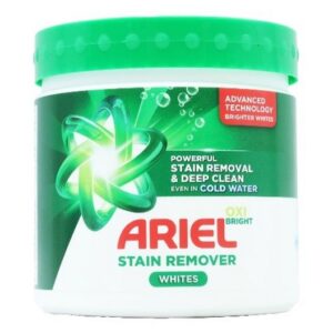I ARIEL STAIN REMOVER POWDER WHITE 500 GRMS