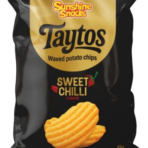 SUNSHINE SNACKS TAYTOS SWEET CHILLI  40 GRMS