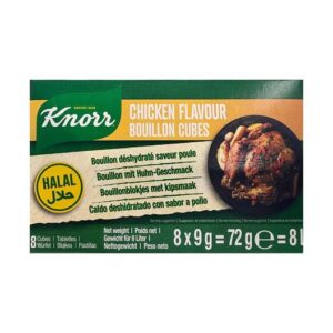 KNORR HALAL CHICEN CUBES 72 GRMS