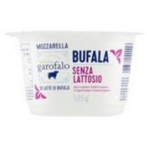 I GAROFALO BUFFALO MOZZARELLA LACTOSE FREE 125 GRMS