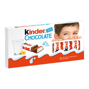 KINDER CIOCCOLATO 8 BARS 100 GRMS