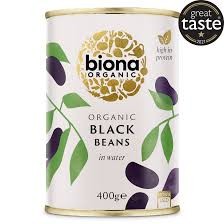 BIONA BLACK BEANS 400 GRMS