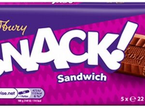 CADBURY SNACK SANDWICH MULTIPACK 5X22 GRMS